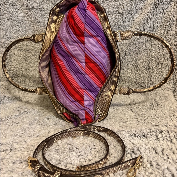 Michael Kors Snake Print handbag/crossbody - Picture 9 of 13
